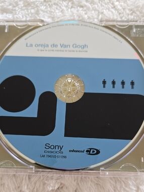 Sony Discos La Oreja de Van Gogh CD – Blue and Black Artwork